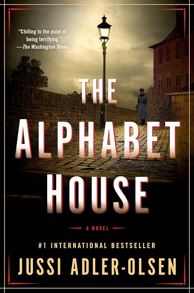 The Alphabet House by Jussi Adler-Olsen, book cover